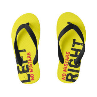 Tongs Enfants sandal gauche droite