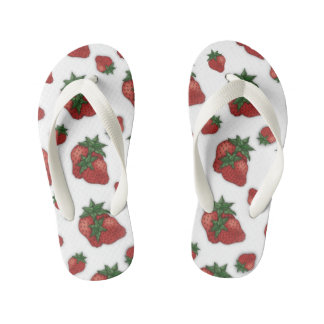 Tongs Enfants Sandales fraise pour enfants