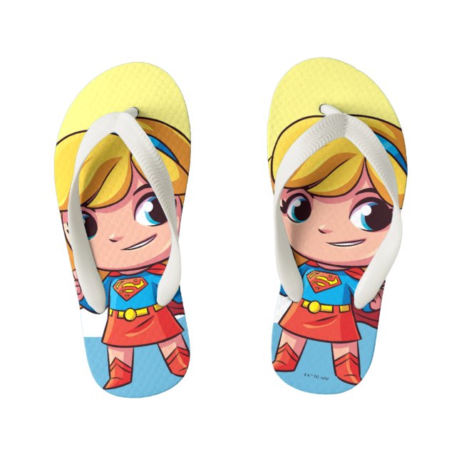 Tongs Enfants Supergirl "L'avenir est féminin" (Semelle)