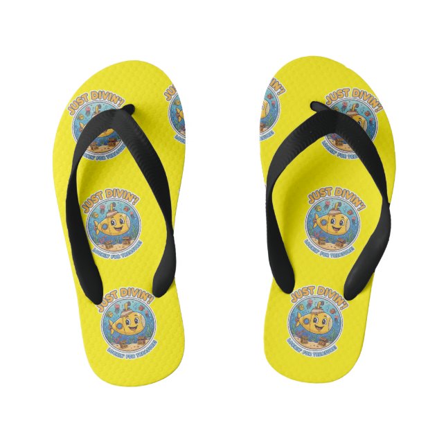 Tongs Enfants "Treasure Hunter" Submarine Adventure (Semelle)