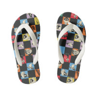 TUNES LOONEY™ en noir et blanc en Checker coloré