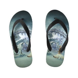 Tongs Enfants Un dragon de glace génial