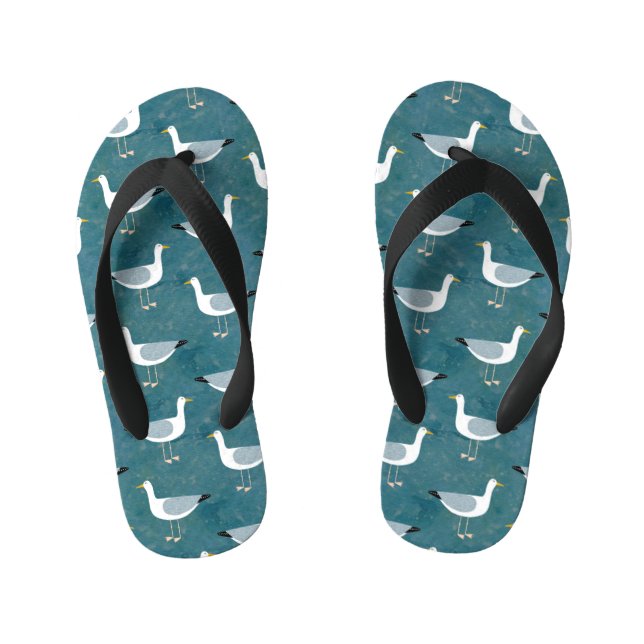 Tongs Enfants Vert de mer (Semelle)