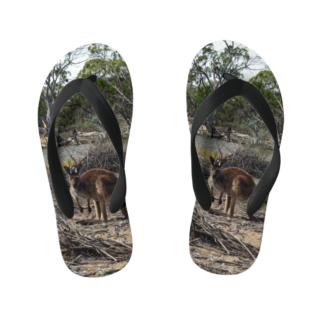 Tongs Enfants Wild Bush Kangaroo, Australien (Semelle)
