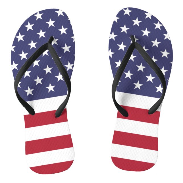 Tongs États-Unis États-Unis Drapeau américain (Semelle)