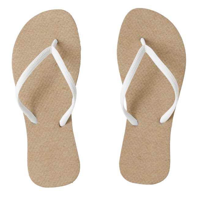 Tongs Faux Tan Cork Motif (Semelle)