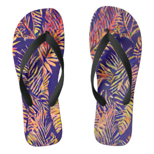 Tongs Feuille de tigre