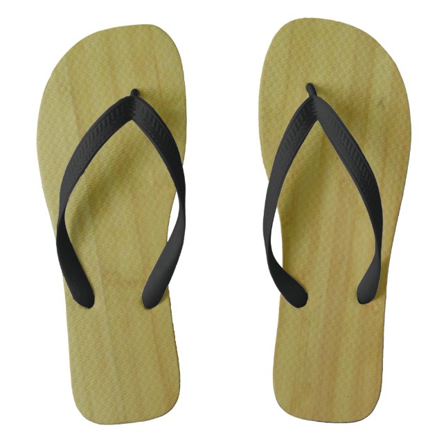 Tongs Feuilles - Cartes en bambou (Semelle)