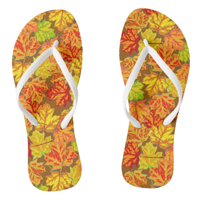 Tongs Feuilles d'automne (Semelle)