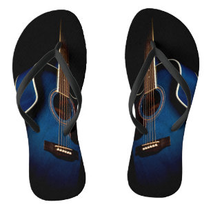 Tongs Feuilles de guitare