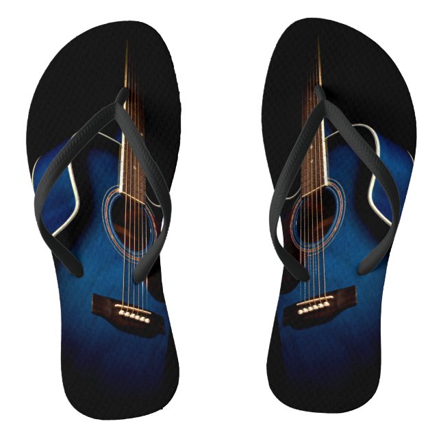 Tongs Feuilles de guitare (Semelle)