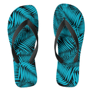 Tongs Feuilles de palmier hawaïennes Kona - Turquoise