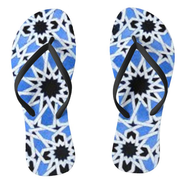 Tongs Feuilles en céramique marocaine (Semelle)