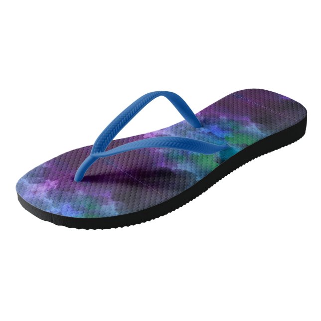 Tongs Feuilles pour les vacances d'été (Incliné)