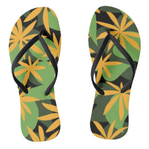 Tongs Feuilles pour les vacances d'été