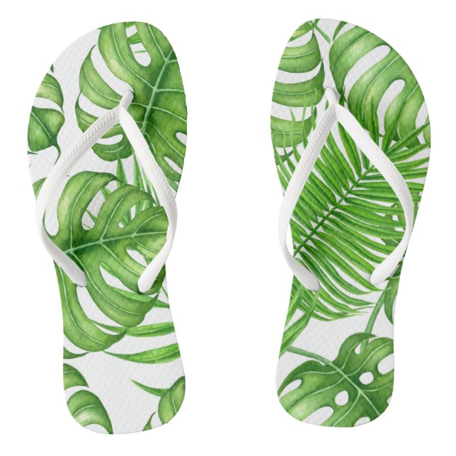 Tongs Feuilles tropicaux (Semelle)