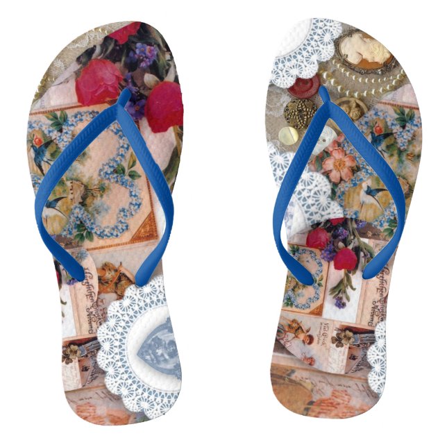 Tongs Feuilles victoriennes (Semelle)