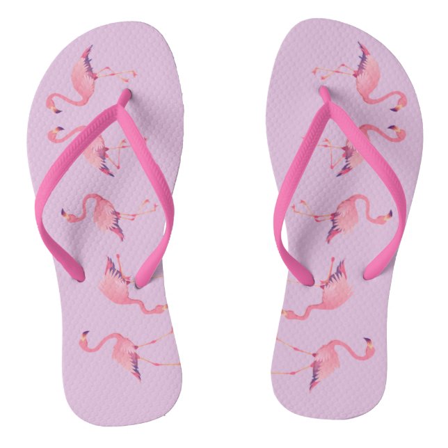 Tongs Flamants roses d'été (Semelle)