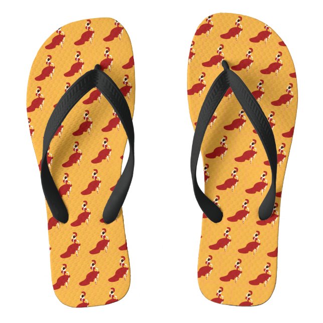 Tongs Flamenco Dancer Flip Flops (Semelle)