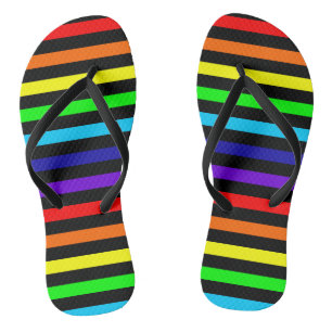 Tongs Flèches arc-en-ciel Flip Flops