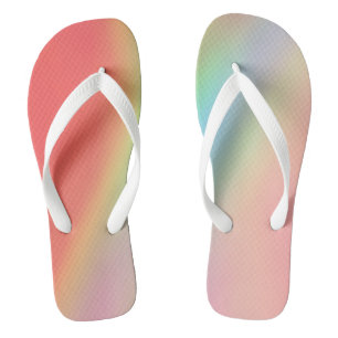 Tongs Flèches arc-en-ciel Pastel
