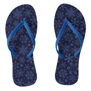 Tongs Flèches bleues sur bleu