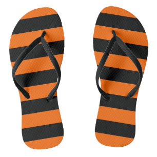 Tongs Flèches orange/noire Flip Flops