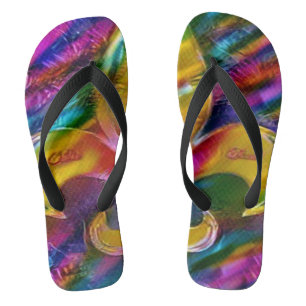Tongs Fleur De Lis Flip Flops