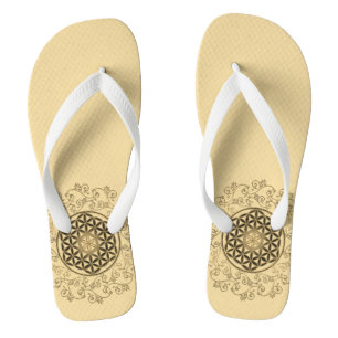 Tongs Fleur De Vie - Ornements Vintages Mandala 2