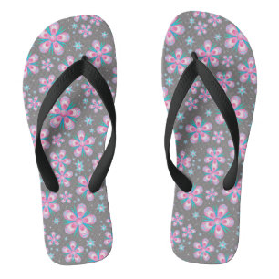 Tongs Fleurs Éclatantes