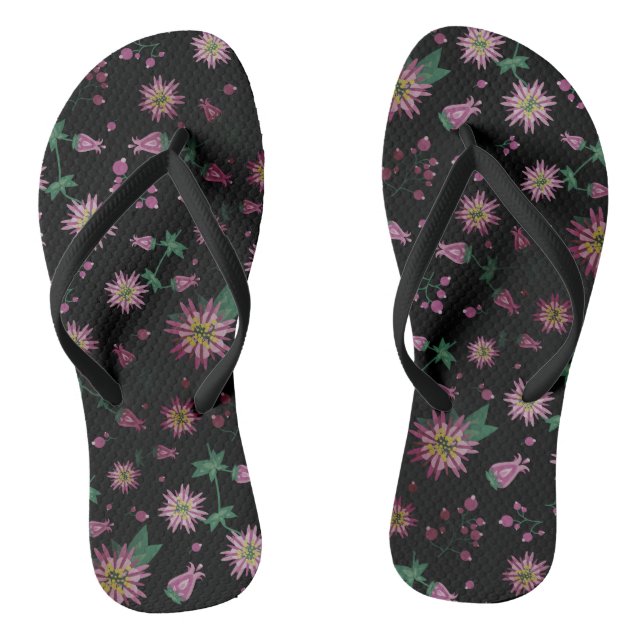 Tongs Fleurs et baies Fog (Semelle)