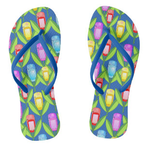 Tongs Fleurs GPS