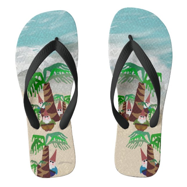 Tongs Flip Flops Gnomes Beach (Semelle)