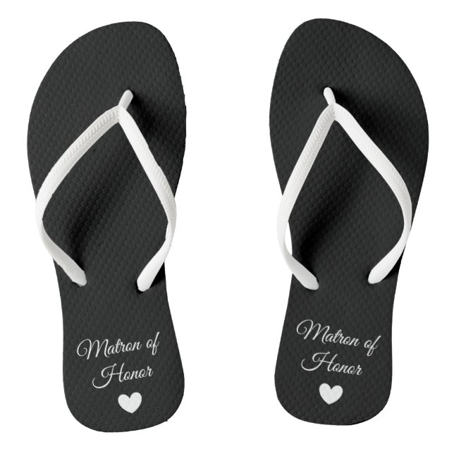 Tongs Flip-Flops - Heart Fab Matron d'honneur (Semelle)