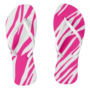Tongs Flip Flops Leopard rose