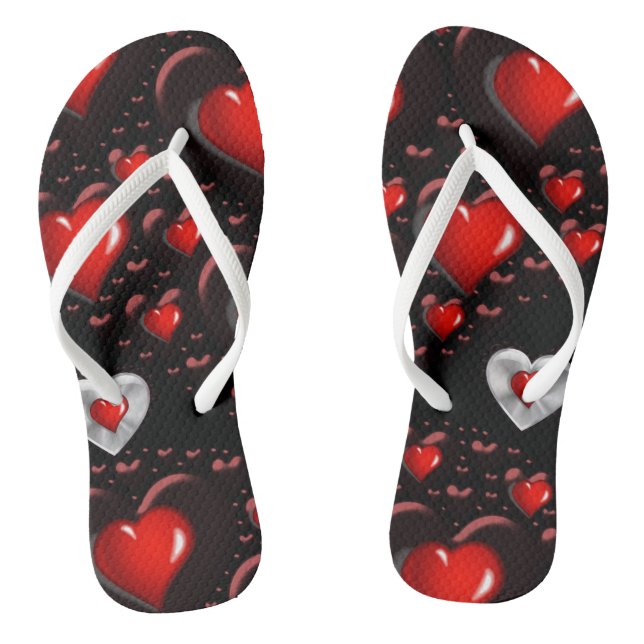 Tongs Flip Flops Saint Valentin (Semelle)