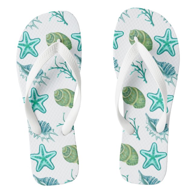 Tongs Flip Flops-Seashells (Semelle)
