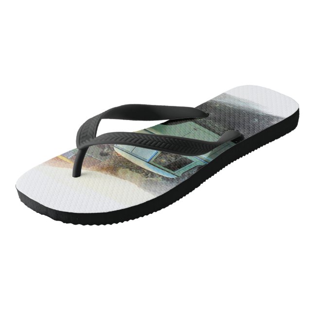 Tongs Flipflops de Landrover des années 1970 (Incliné)