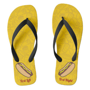 Tongs Flops à lèvres Hotdog