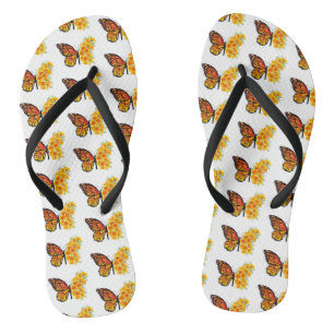Tongs Flower Butterfly with Yellow California Poppy