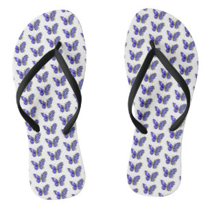 Tongs Flower Sapphire Butterfly