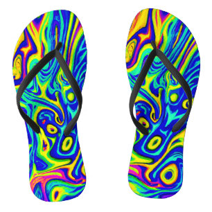 Tongs Formes d'art stylées de motifs