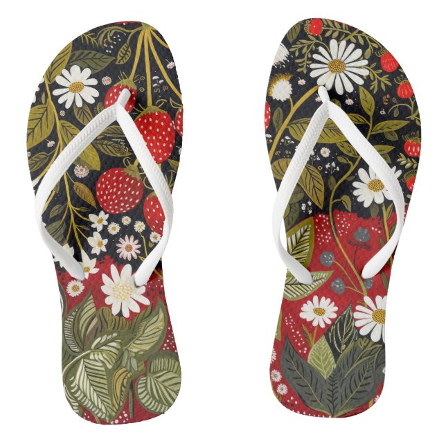 Tongs Fraise sauvage (Semelle)