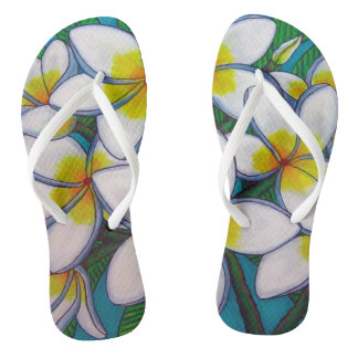 Tongs Frangipani Adulte Slim Straps, Femmes 5/6-Mens 4/5