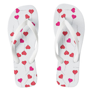 Tongs Funny Lolly Red Heart Motif Lollipop