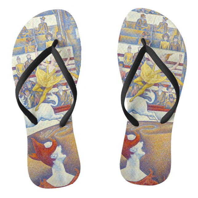 Tongs Georges Seurat - Le Cirque (Semelle)