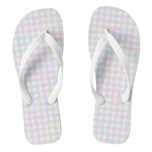 Tongs Gingham multicolore F & L