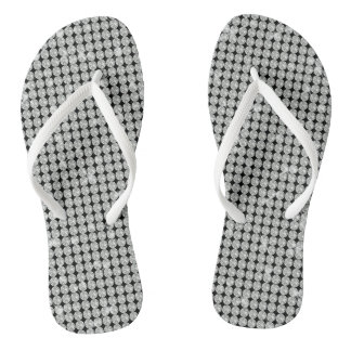 Tongs Glamour White Diamond
