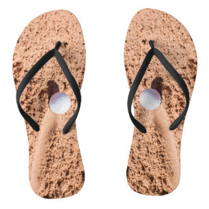 Tongs Golf Ball Sand Bunker Funny Custom Created