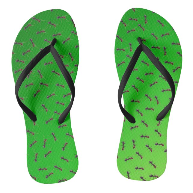 Tongs Green Bull Ants Swarming, (Semelle)